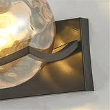 Moderne LED-Wandleuchte aus Glas-Leuchtezauber