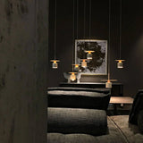 Moderne und elegante Jet-Hängelampe-Leuchtezauber