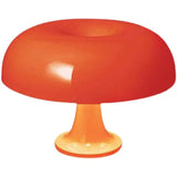 Minimalistische Tischlampe in Pilzform-Leuchtezauber