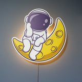 Astronauten-Wandlampe-Leuchtezauber