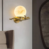 Moderne kreative Marmorwandlampe-Leuchtezauber