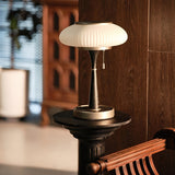 Minimalistische Matsutake Tischlampe für das Schlafzimmer-Leuchtezauber