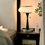 Minimalistische Matsutake Tischlampe für das Schlafzimmer-Leuchtezauber