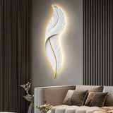 Gloray LED-Wandleuchte in Form einer Feder-Leuchtezauber