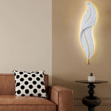 Gloray LED-Wandleuchte in Form einer Feder-Leuchtezauber
