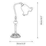 Roselamp | Fashion Flower Tischlampe aus Messing-Leuchtezauber