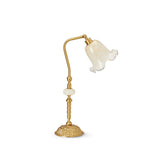 Roselamp | Fashion Flower Tischlampe aus Messing-Leuchtezauber