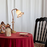 Roselamp | Fashion Flower Tischlampe aus Messing-Leuchtezauber