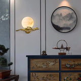 Moderne kreative Marmorwandlampe-Leuchtezauber