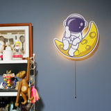 Astronauten-Wandlampe-Leuchtezauber