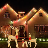 LumiGift 3er Set Beleuchtete Geschenkboxen mit LED
