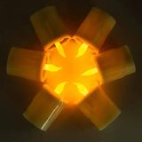 SOLAGLOW 6-Delige Solar LED Theelichtjes-Leuchtezauber