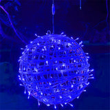 LED Rattan Ball Weihnachtslichterkette