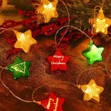 Weihnachtslichter mit Batteriekasten