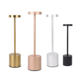 LumiÉlan – Klassische Wiederaufladbare Tischlampe mit Touch, 3 Farben & Stufenloser Dimmung-Leuchtezauber