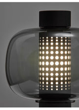 BonboriGlow Nordische Glas-Stehlampe-Leuchtezauber