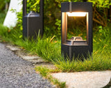 LumiPad Moderne LED Gartenlampe – Minimalistisches IP55 Außenlicht für Garten, Einfahrt, Hof & Landschaft-Leuchtezauber
