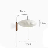 SakuraSilk – Japanische Handgewebte Seiden-Wandleuchte