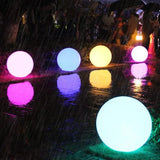LumiGlow LED Gartenkugel – 16 Farben, Fernbedienung & Wiederaufladbar-Leuchtezauber