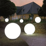 LUXARÉ GlowSphere RGB Gartenleuchte-Leuchtezauber