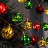 Weihnachtslichter mit Batteriekasten