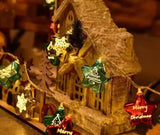 Weihnachtslichter mit Batteriekasten