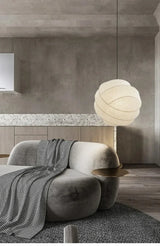 Noguchi Wabi Sphere – Japanische Papier-Hängeleuchte im Wabi-Sabi Stil