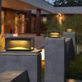 LuxoBox LED Garten-Pfeilerleuchte-Leuchtezauber