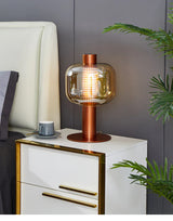 BonboriGlow Nordische Glas-Stehlampe-Leuchtezauber