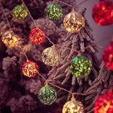 Weihnachtslichter mit Batteriekasten