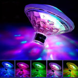 AQUAGLOW RGB Schwimmende Disco Lampe-Leuchtezauber