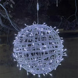 LED Rattan Ball Weihnachtslichterkette