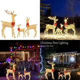 LumiGift 3er Set Beleuchtete Geschenkboxen mit LED