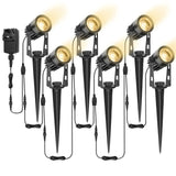 PowerBeam LED Gartenstrahler Außen – Wasserdichte Landschaftsbeleuchtung-Leuchtezauber