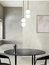 NordLume DuoSphere – Skandinavische Doppelkugel-Pendelleuchte