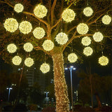 LED Rattan Ball Weihnachtslichterkette