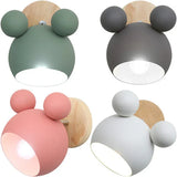 Nordic Mickey Wandlamp – Designlamp voor Slaapkamer, Hal & Kinderkamer-Leuchtezauber