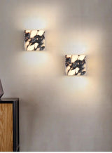 LUMARIS MarbleGlow LED Wandleuchte-Leuchtezauber