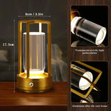 LumiCrystal Touch LED Kristall Tischlampe-Leuchtezauber