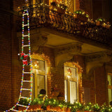 WeihnachtsLicht Santa Claus Kletterleiter LED Lichterkette – 1M / 3M USB