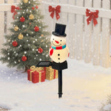 SnowGlow Weihnachts Schneemann Solar LED Wegeleuchten