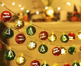 Weihnachtslichter mit Batteriekasten