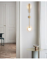 LustraVogue Aura – Moderne Luxus-Wandleuchte mit Glas-Schirm