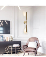 LustraVogue Aura – Moderne Luxus-Wandleuchte mit Glas-Schirm