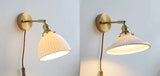 Kyotaro Wandleuchte – Japanische Keramik-Wandlampe mit LED-Kompatibilität-Leuchtezauber