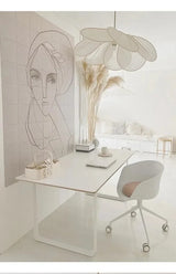 LumaFlora Petal Light – Stoff-Pendelleuchte mit farbigen Blütenblättern