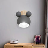 Nordic Mickey Wandlamp – Designlamp voor Slaapkamer, Hal & Kinderkamer-Leuchtezauber