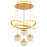 LumaCrest LED Pendelleuchte – Modernes Art Deco-Design für Esszimmer und Wohnzimmer-Leuchtezauber
