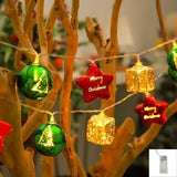 Weihnachtslichter mit Batteriekasten