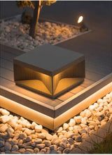 LuxoBox LED Garten-Pfeilerleuchte-Leuchtezauber